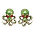 Carlo Zini  Octopus earrings